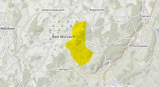 Immobilienpreisekarte Bad Wurzach Gospoldshofen